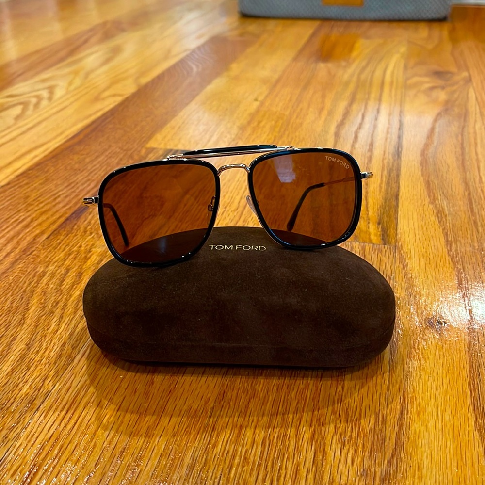Tom Ford FT0665 Black/Brown Lens Sunglasses